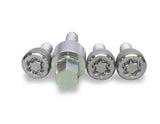 Originale Ford Ka 09/2008-05/2016 Kit bulloni antifurto per cerchi in lega