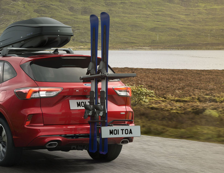 Mottez* Portasci e snowboard montato su gancio di traino