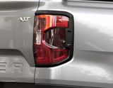 Originale Ford Ranger dal 06/2022 Kit coprifanali posteriori bordo nero opaco