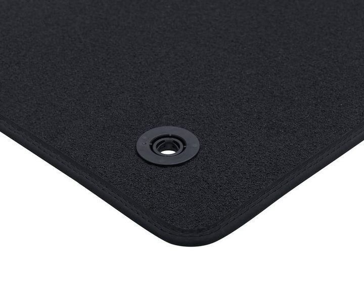 TAPPETINI PREMIUM IN VELLUTO ANTERIORI, NERO