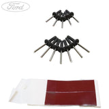 FIESTA MK7 KIT DI MONTAGGIO LABBRO PARAURTI ANTERIORE SPLITTER 2012-2019