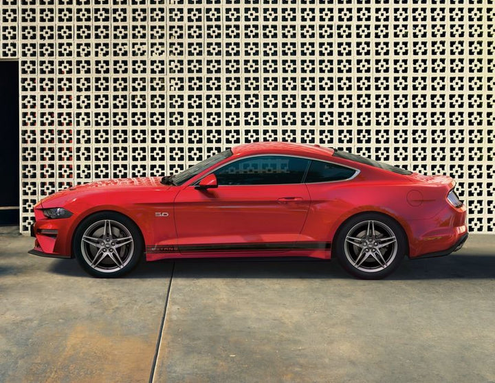 Originale Ford Mustang Strisce laterali tri-bar Ford Performance con scritta Mustang