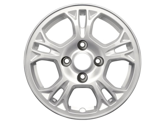Cerchio in lega 14” 5x2 razze Sparkle Silver Fiesta 2012-2019