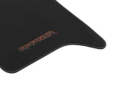 RANGER TAPPETINI, MOQUETTE STANDARD ANTERIORI E POSTERIORI, NERO 2022-