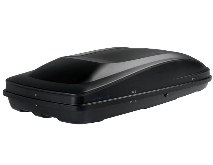 G3* BOX DA TETTO ELEGANCE EUROPE 390, NERO OPACO GOFFRATO