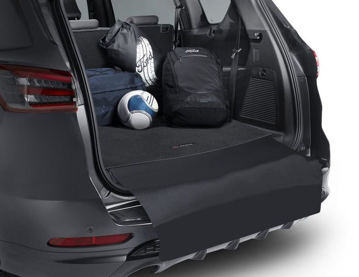 S-MAX TAPPETINO PROTETTIVO PER VANO BAGAGLI NERO, CON LOGO S-MAX 2015-