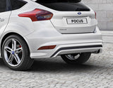 Originale Ford Focus Minigonna paraurti posteriore con inserto diffusore nero lucido